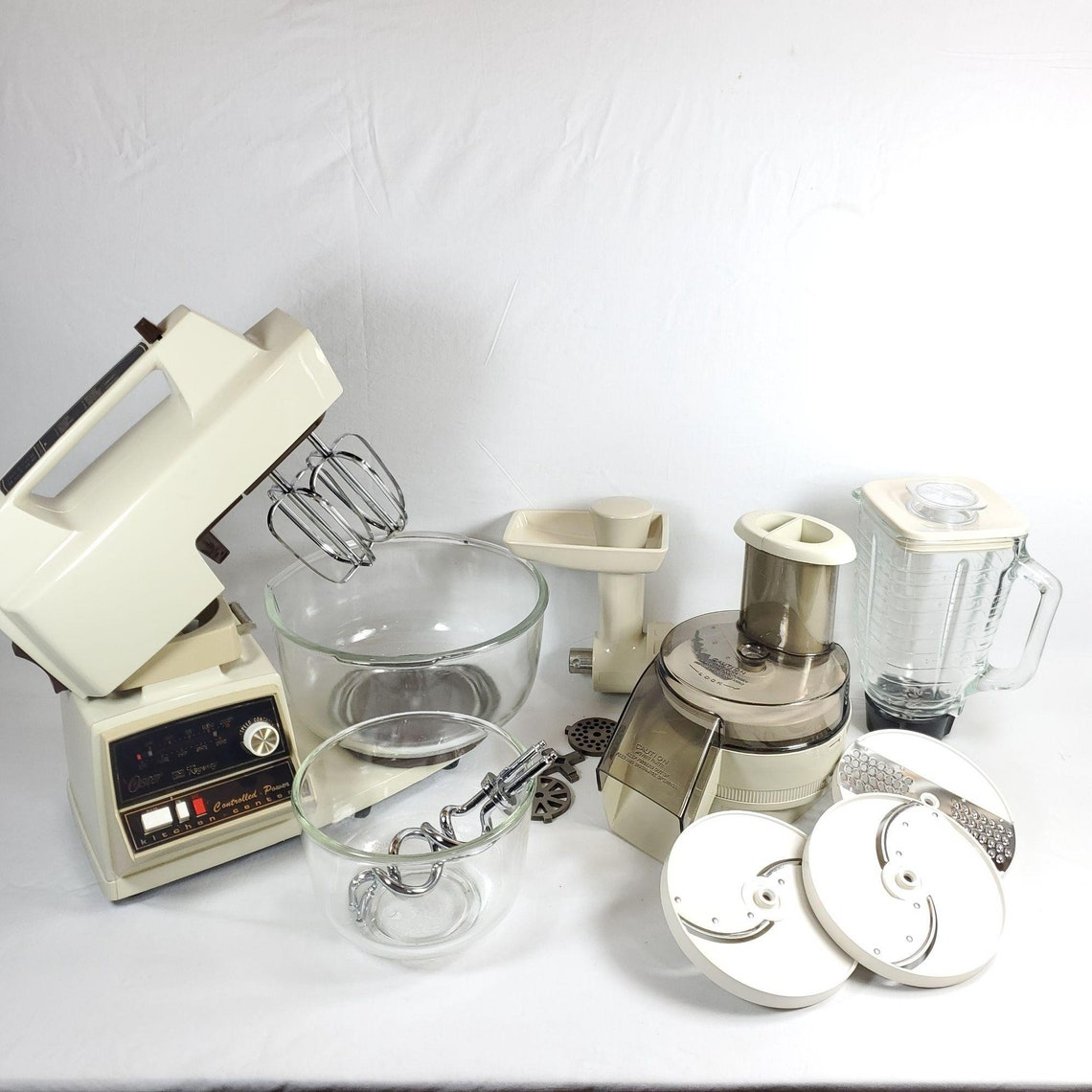 Oster Regency Kitchen Center Stand Mixer Set Etsy