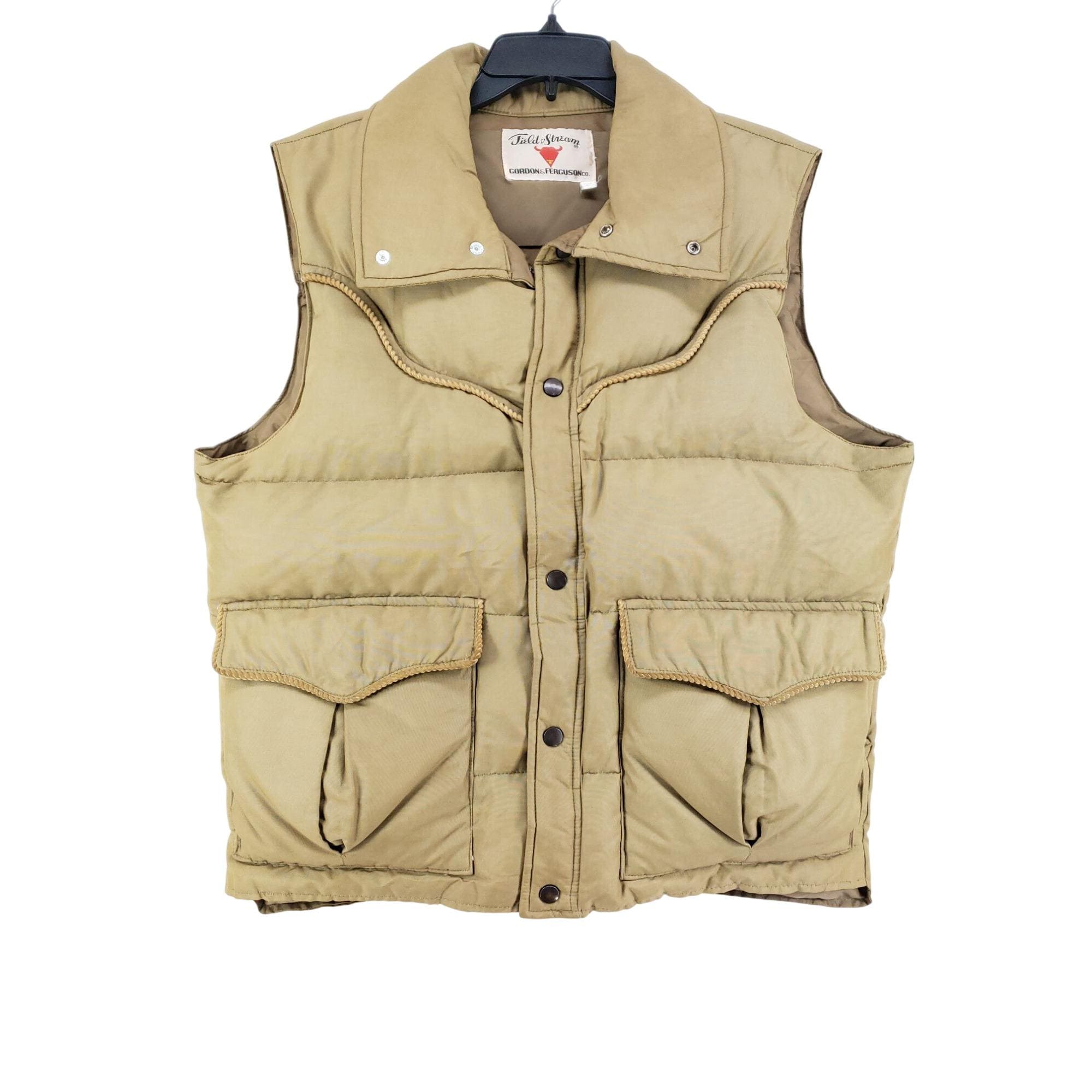 Vintage Down Hunting Vest - Etsy