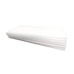 Aquarium Filter Media Cut to Fit Bulk 6 Pieces 10&quot;x 20&quot;x 1/2&quot;