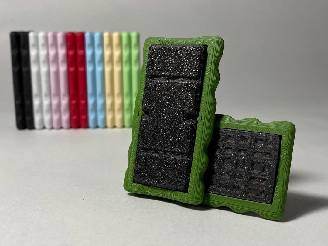 Fidget Slideswitch: Black Core / Green Shell Transforming Magnetic ...