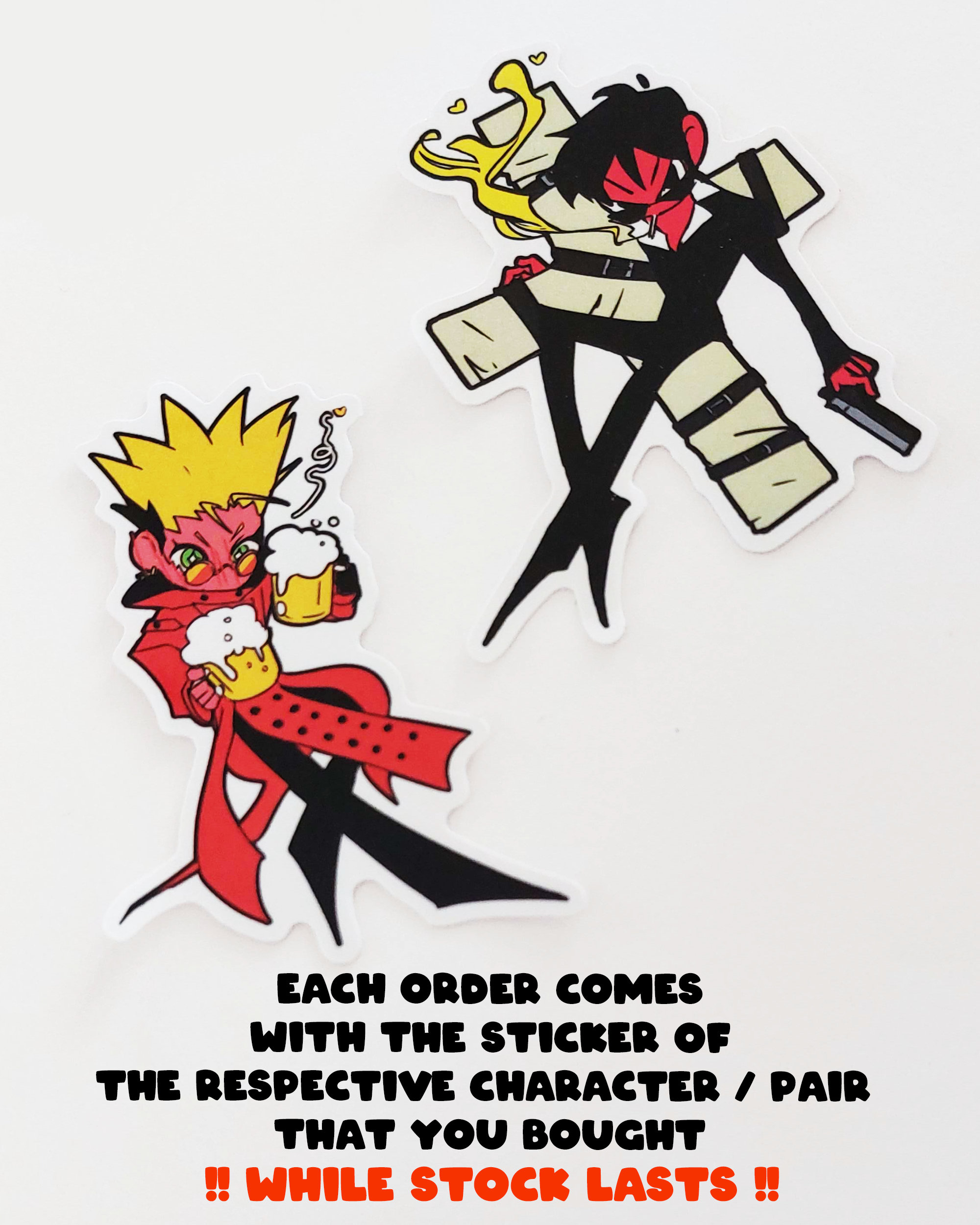 トライガン・マキシマム ヴァッシュ・ウルフウッド・ナイヴス アクリル