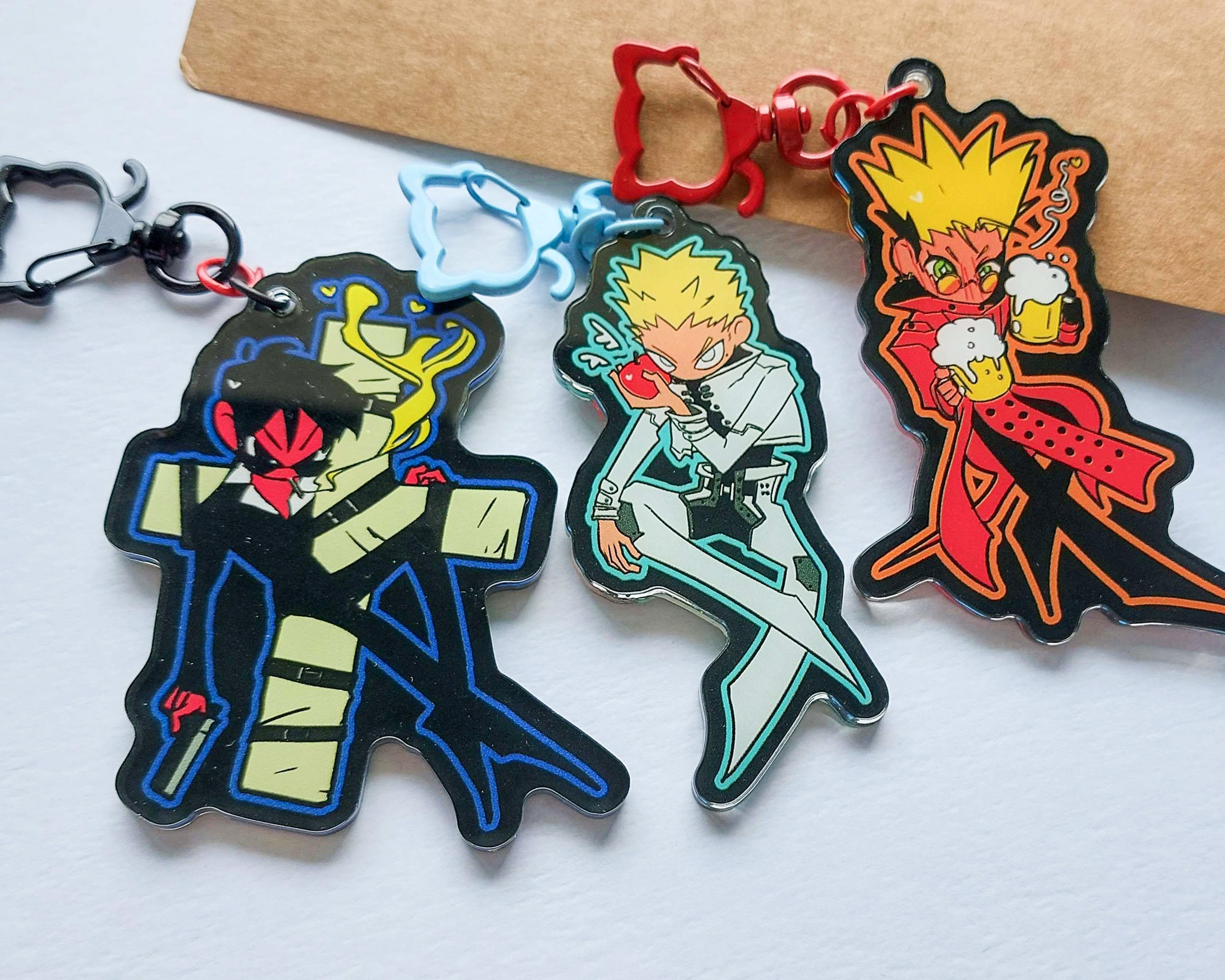 トライガン・マキシマム ヴァッシュ・ウルフウッド・ナイヴス アクリル