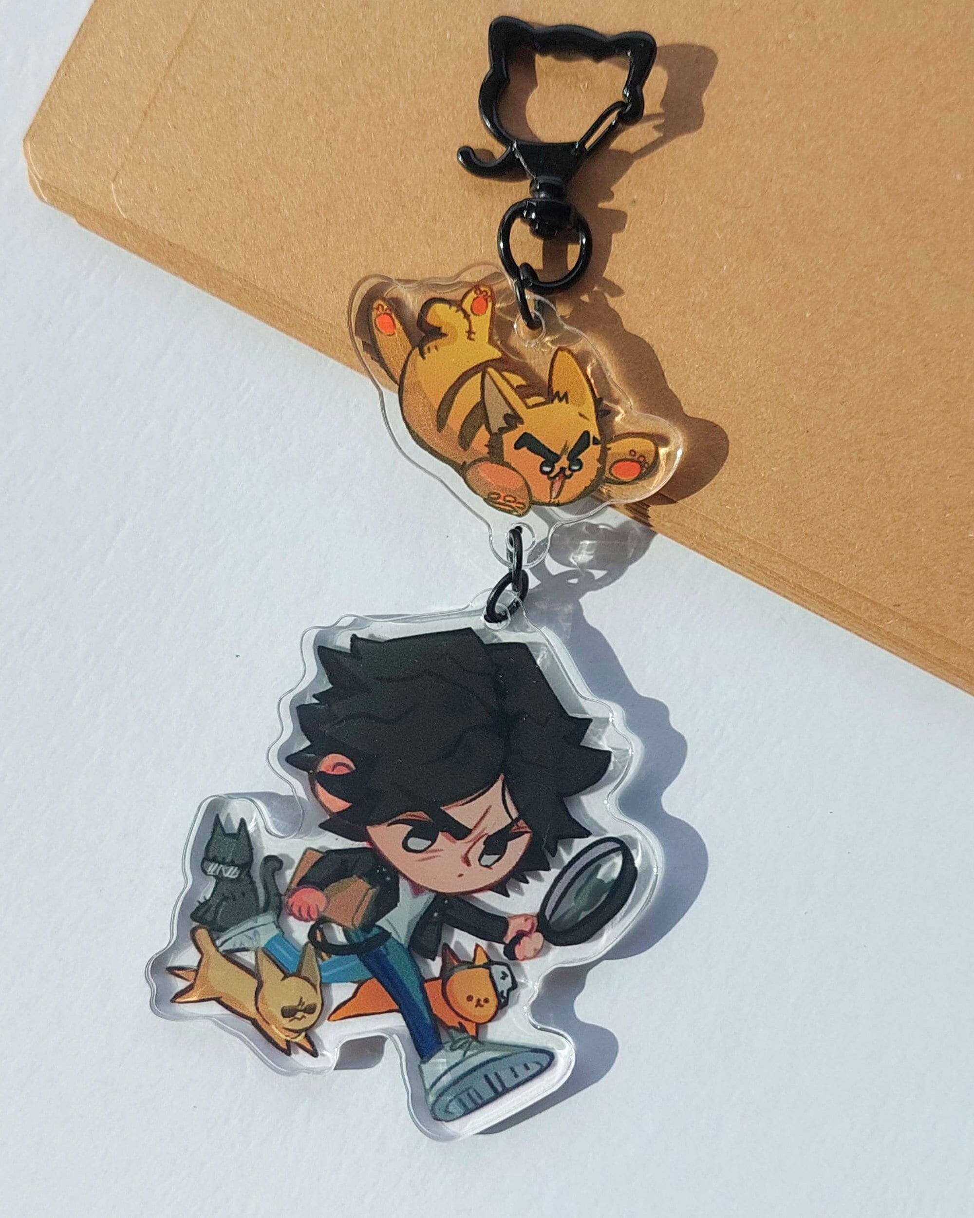 Judgement Judge Eyes : Yagami Miaomiao Keychain - Etsy