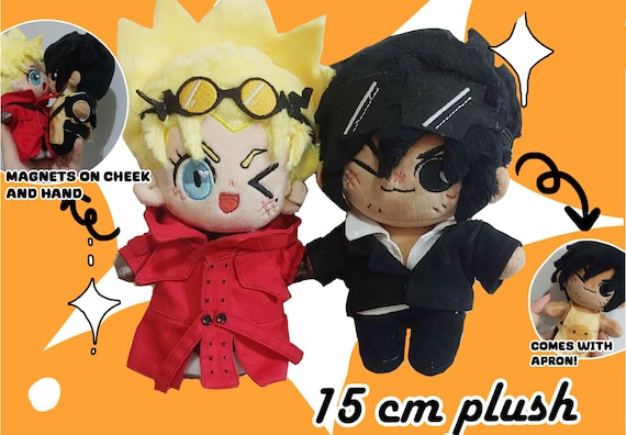 トライガン 98' ヴァッシュ + ウルフウッド ぬいぐるみ 15 cm - Etsy 日本