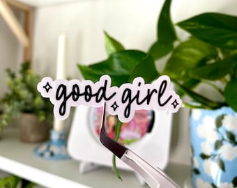 Good Girl Kindle Sticker | Romance Reader Vinyl Sticker
