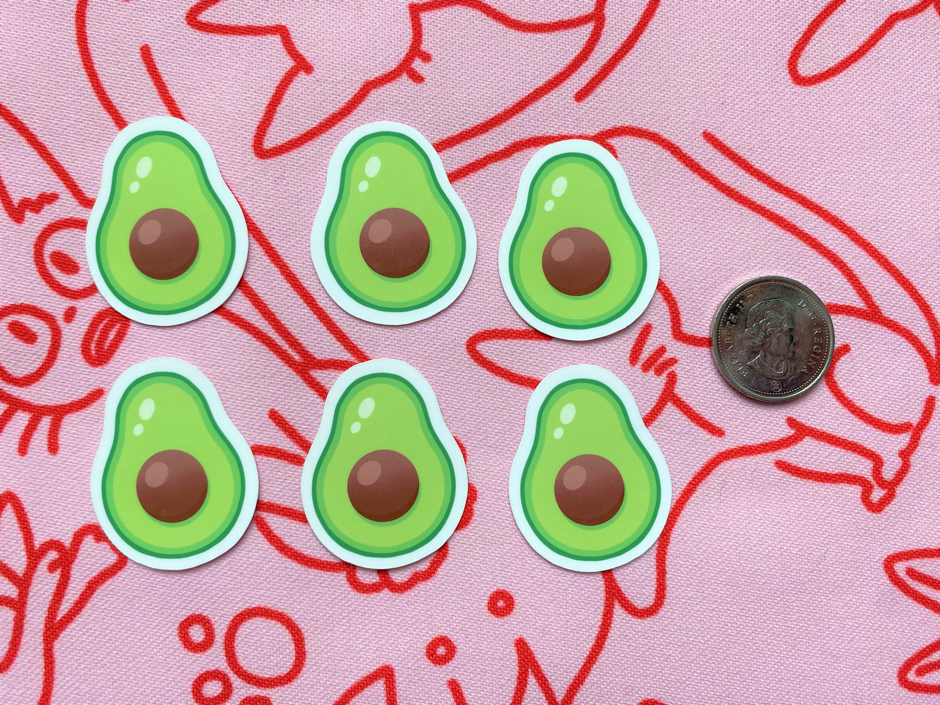 Mini Avocados Sticker Pack | Glossy Avocado Stickers for Laptops and ...
