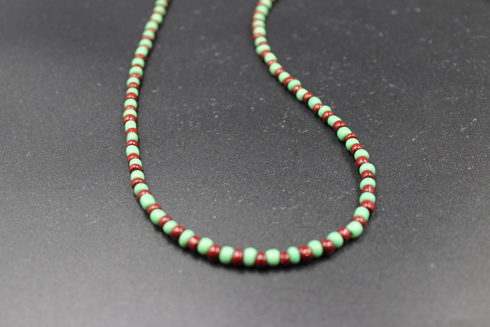 Ide/ileke Ifa Orunmila Beaded Necklace/waist Beads | Green and Brown ...