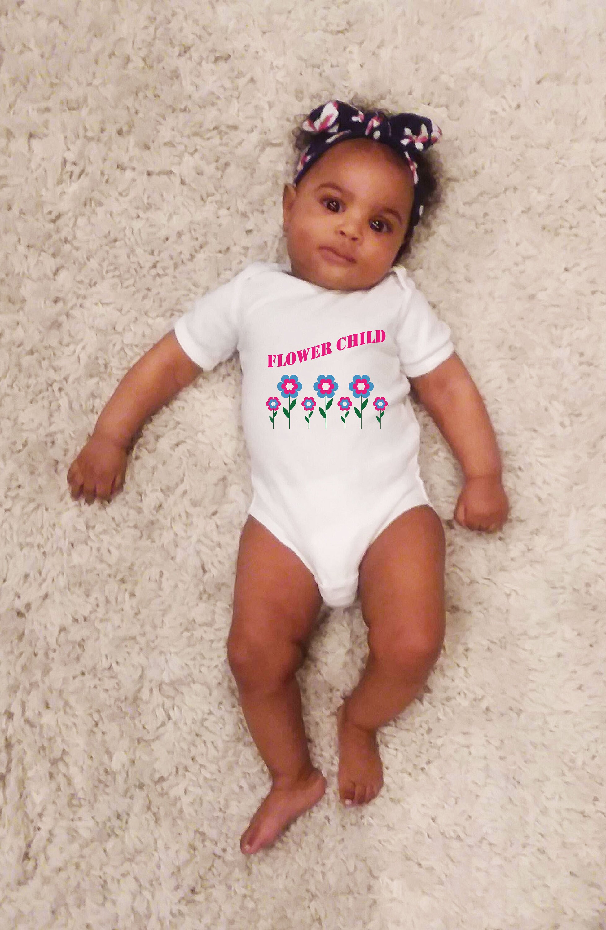 Baby Flower OnesieBaby OnesieOnesie for babiesBaby Etsy