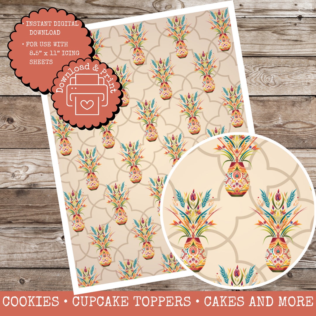 Nowruz Edible Icing Digital Download, Printable Icing Sheet File ...
