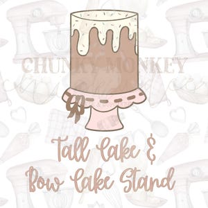 Cake Cookie Cutter STL, Cookie Cutter, STL file, Digital Download, Multiple Sizes, Digital, Coquette, Bow, Birthday, Cake, Wedding, Shower