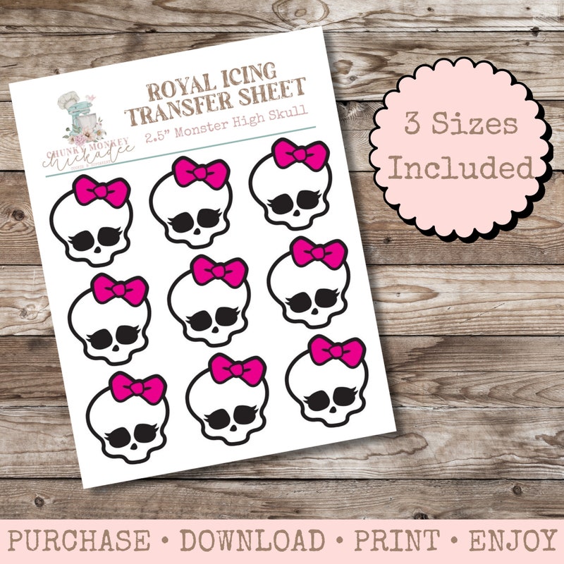 Monster High Skull - Etsy