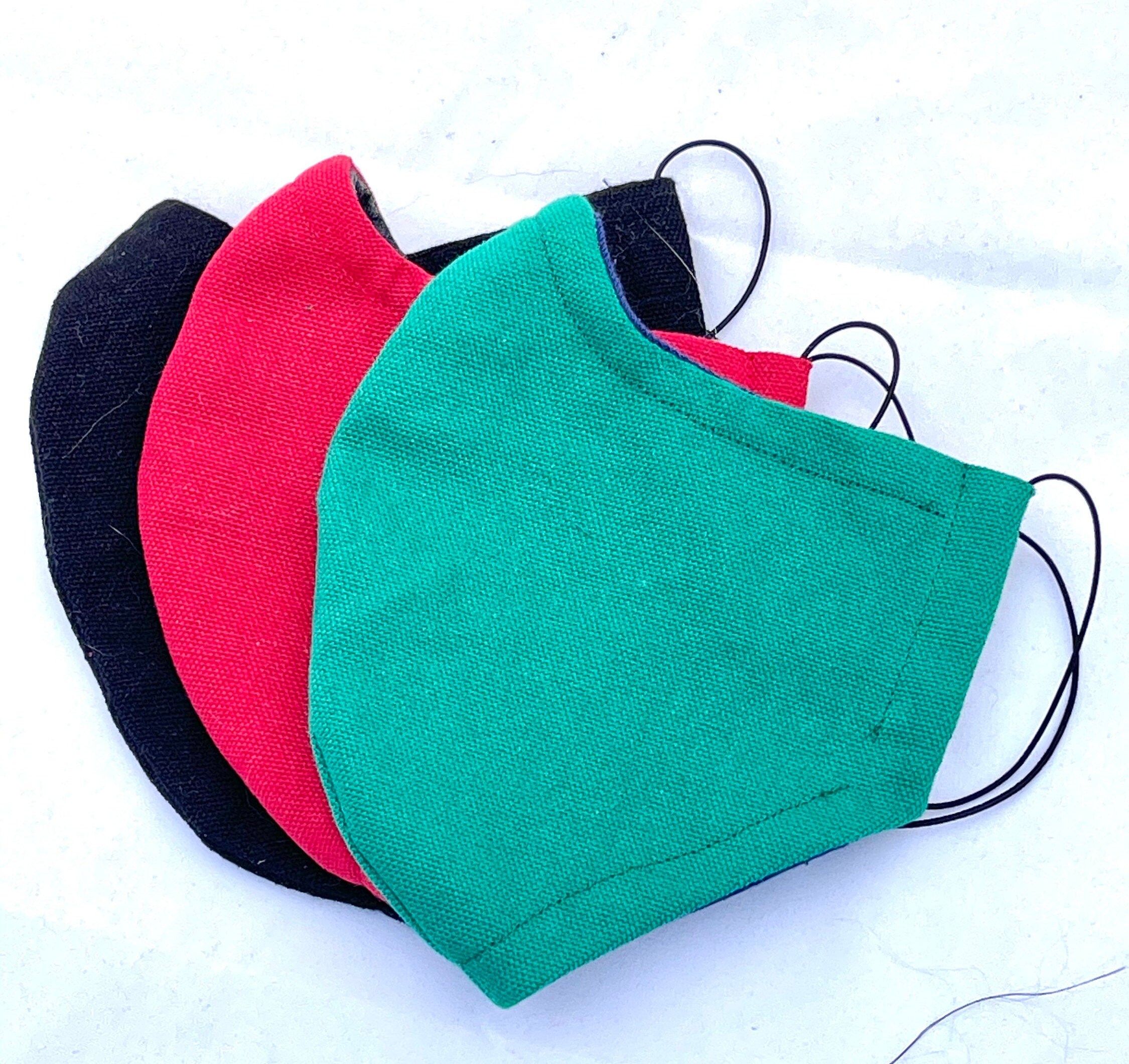 Canvas face mask Etsy