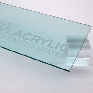 Acrylic Sheet 1/8&quot; Light Green Transparent #2111 - Plexiglass Plastic Acrylic sheet (DIY, Craft, Glowforge, Laser Cutting, CNC,...)