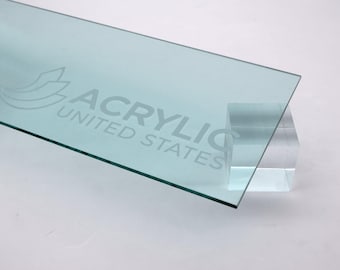 Acrylic Sheet 1/8" Light Green Transparent #2111 - Plexiglass Plastic Acrylic sheet (DIY, Craft, Glowforge, Laser Cutting, CNC,...)