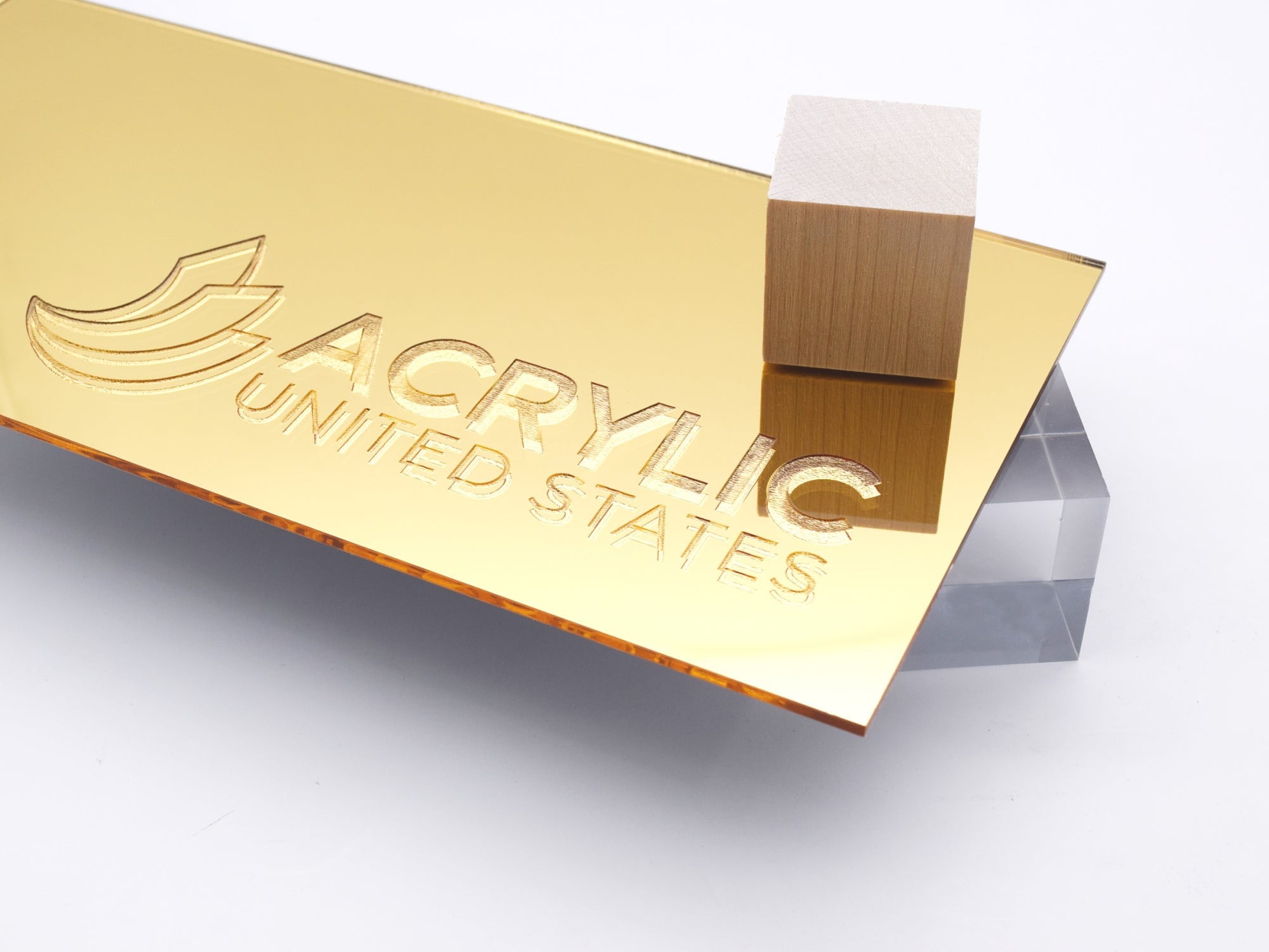 Acrylic Sheet 1/8 Gold Mirror 1300 Plexiglass Plastic Etsy