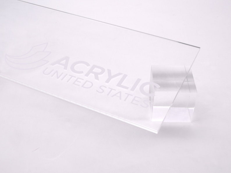 Acrylic Sheet 1/16"-1/8"-3/16"-1/4" Clear - Plexiglass Plastic Acrylic sheet (DIY, Craft, Glowforge, Laser Cutting, CNC,...)