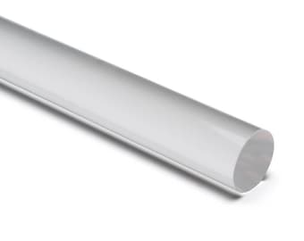 Acrylic Rod 1/8" Diameter - Plexiglass Plastic Acrylic Rod (DIY, Craft, Glowforge, Laser Cutting, CNC,...)