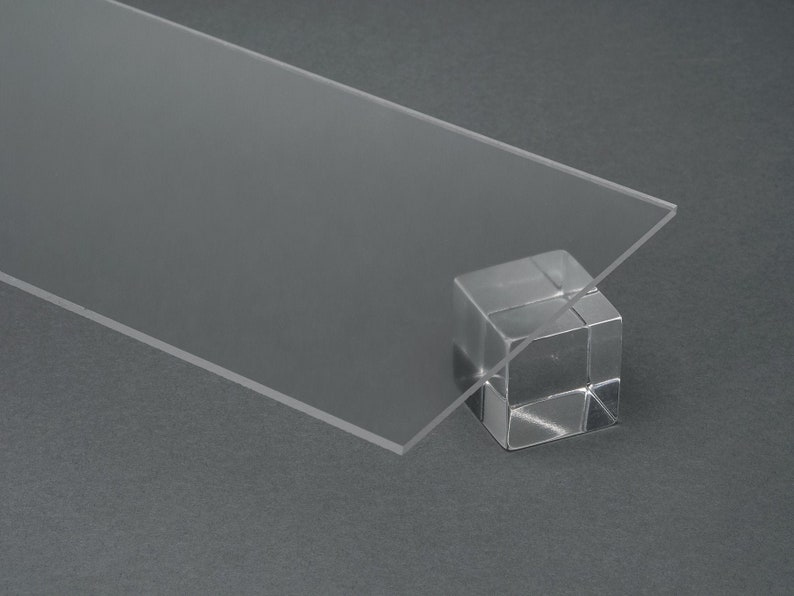 Acrylic Sheet 1/8 Clear Non Glare P99 Plexiglas Plastic Etsy