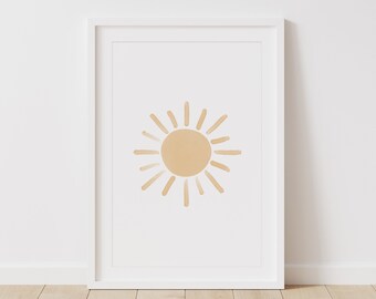sun nursery decor