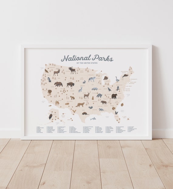 National Park Art, Woodland Nursery Decor, Baby Room Decor, Boys Room  Decor, Nursery Wall Art, Hiking Decor, DIGITAL DOWNLOAD - Etsy