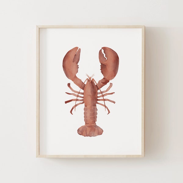 Wall Art Lavender Lobster - Until Pty Ltd