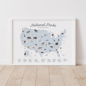 Nationalpark Kunst, Wald Kinderzimmer Dekor, Babyzimmer Dekor, Jungen Dekor, Kinderzimmer Wandkunst, Wandern Dekor, DIGITAL DOWNLOAD