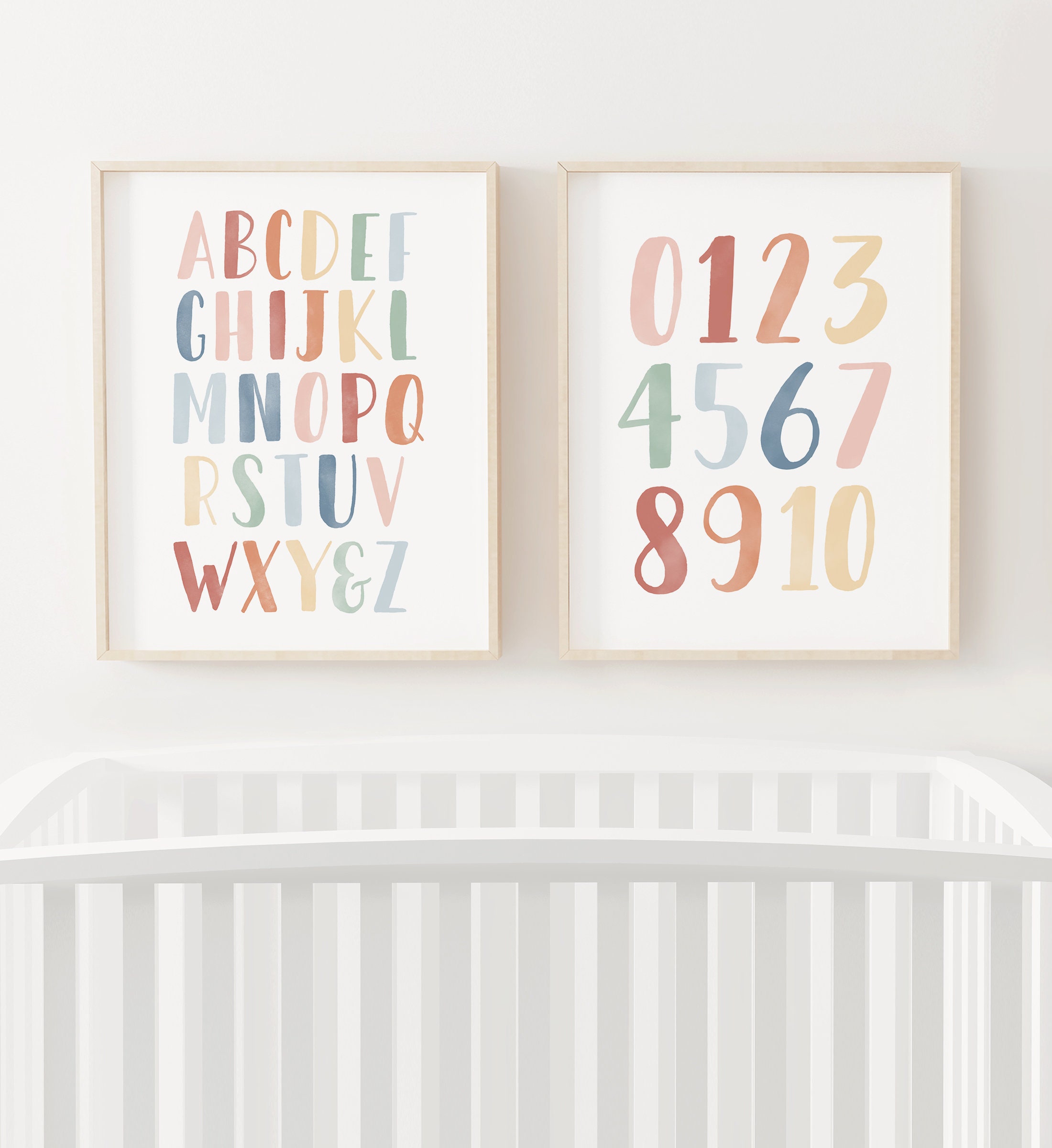 alphabet print Instant Download Print ABC Printable Wall Art Preschool ...