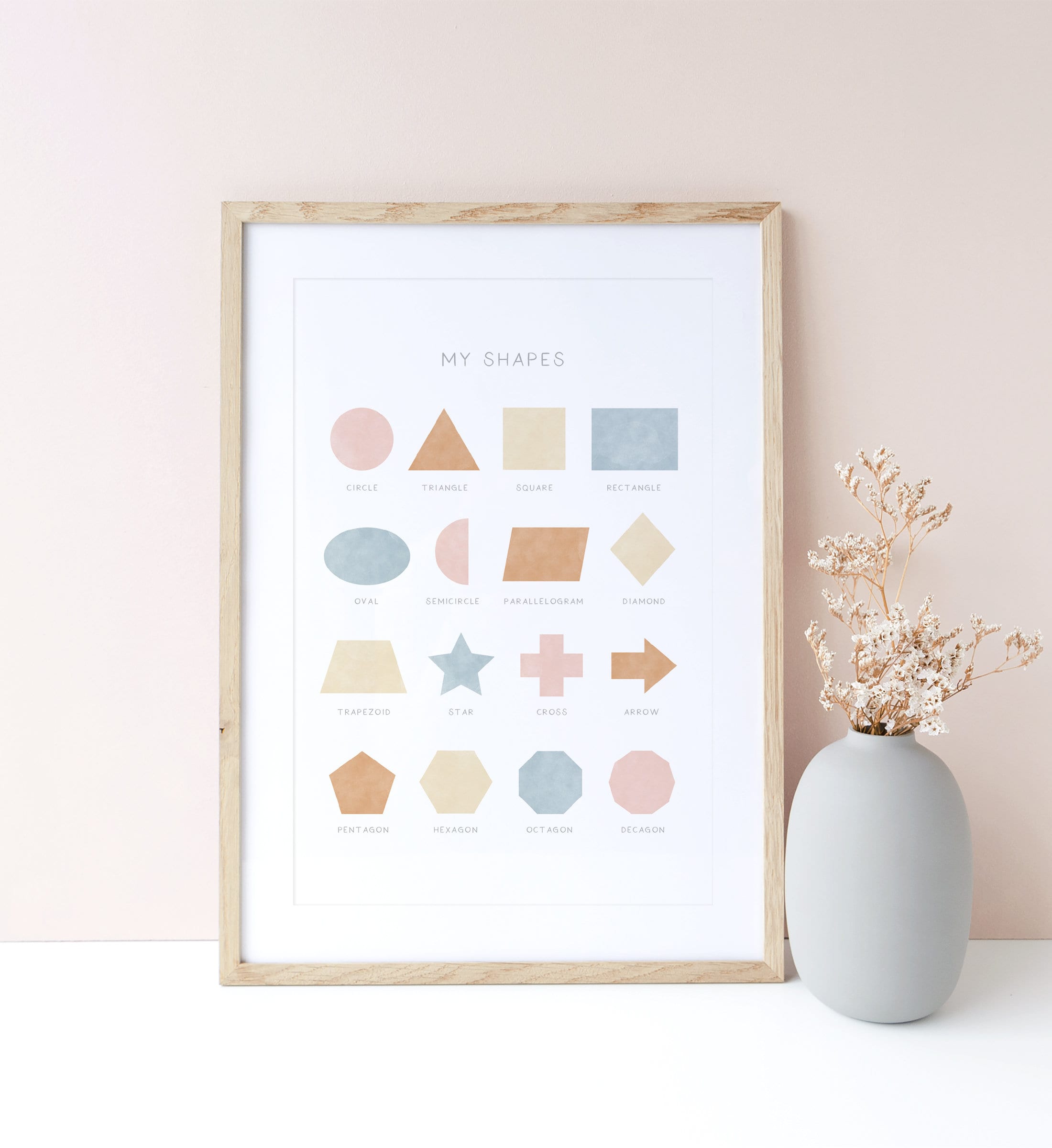 Prints montessori printable wall art homeschool printable educational ...