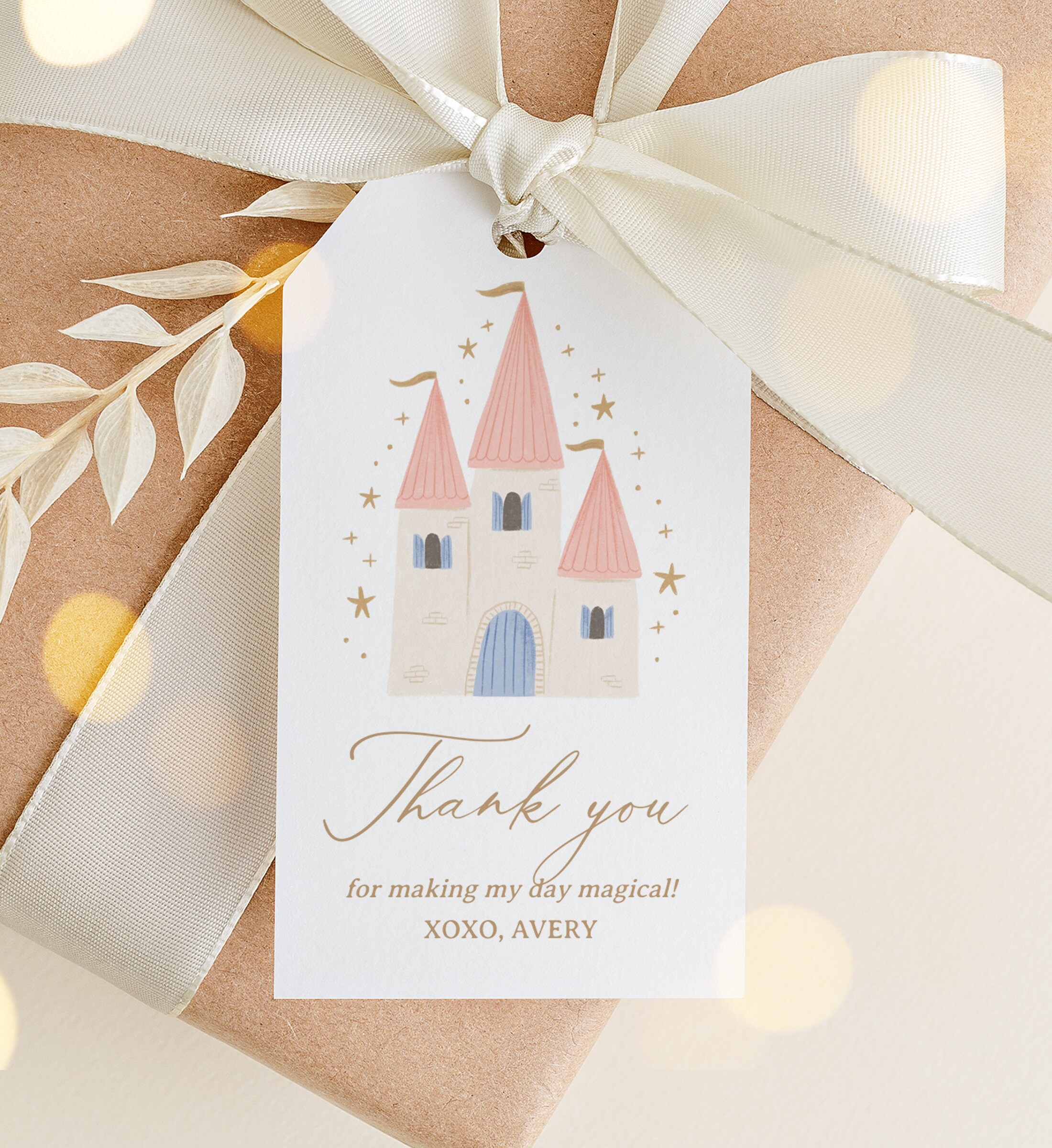 Vip Princess Tag Editable Princess Birthday Favor Tag Template, Printable Princess ...