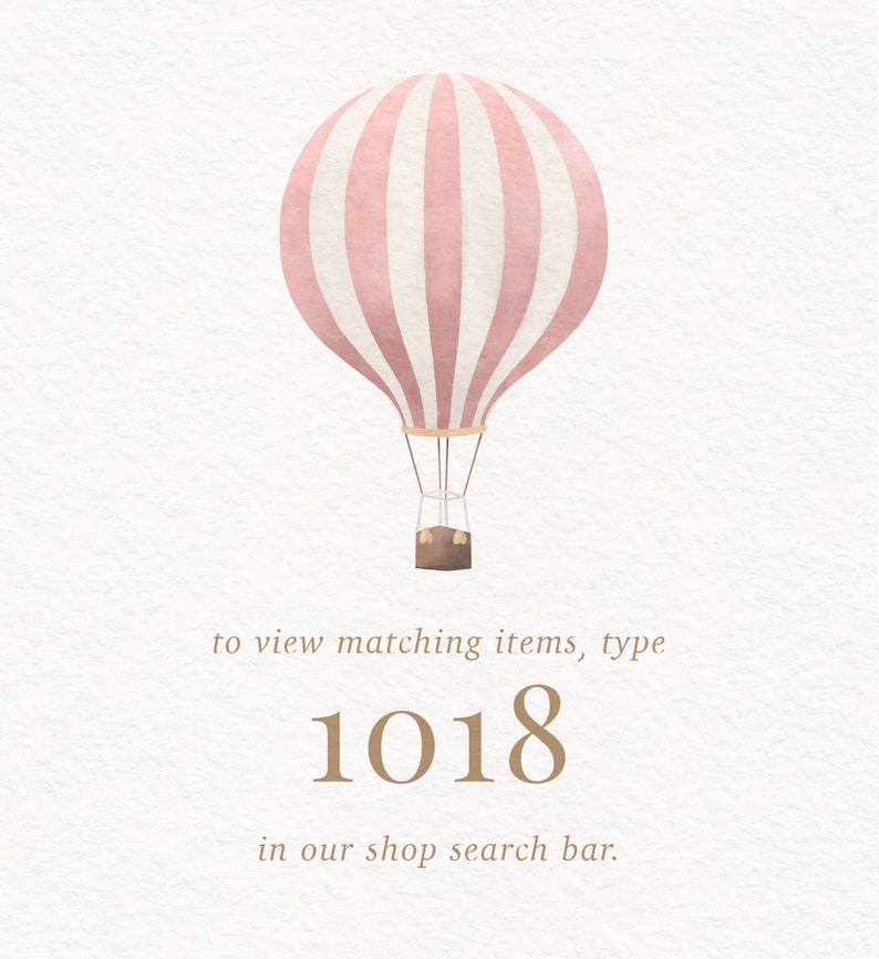 Editable Pink Hot Air Balloon Baby Shower Thank You Card Template ...