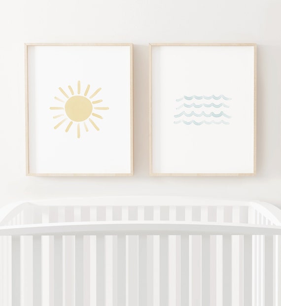 beach nursery decor