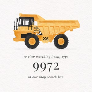 Construction Vehicles Birthday Invitation, Construction Site Birthday Party Invite, Dump Truck Excavator Bulldozer Birthday image 6