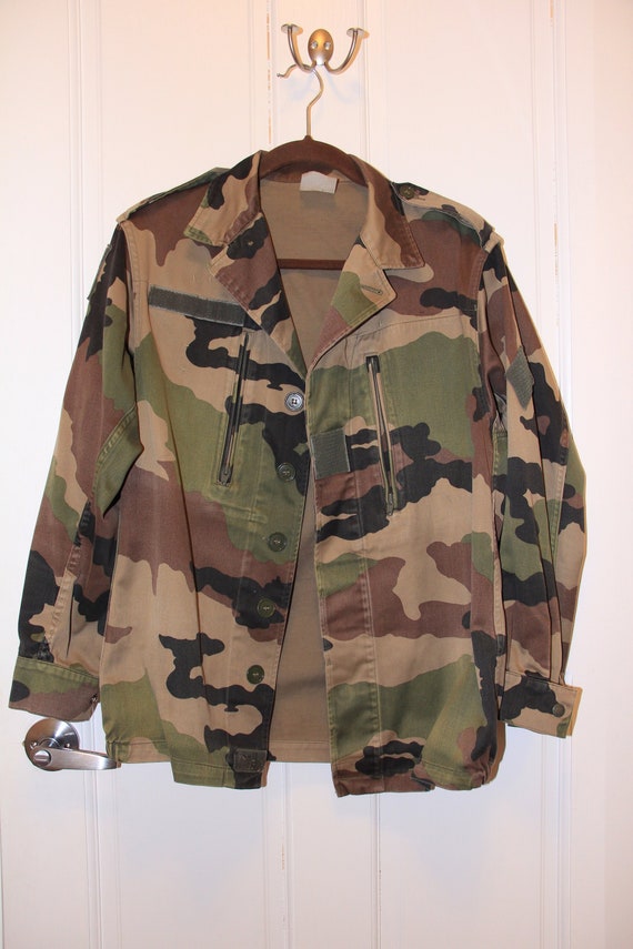 Vintage Army Camouflage Military Jacket