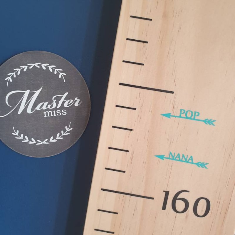 Height Chart Decal Etsy Australia