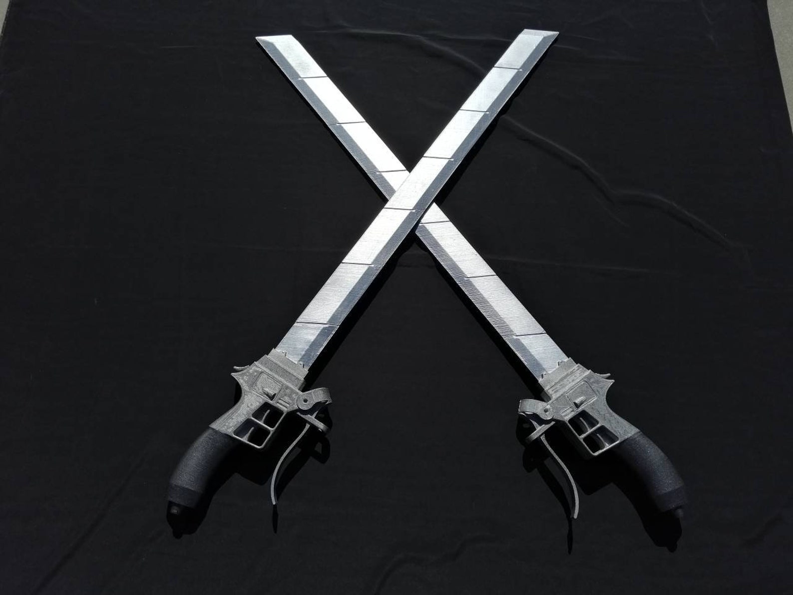 Attack on Titan 3D Gear Sword Blade Life Size Cosplay Etsy