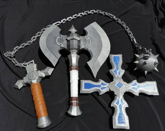 Bros Simon Richter Vampire Killer Cross Boomerang Throwing Axe Bundle