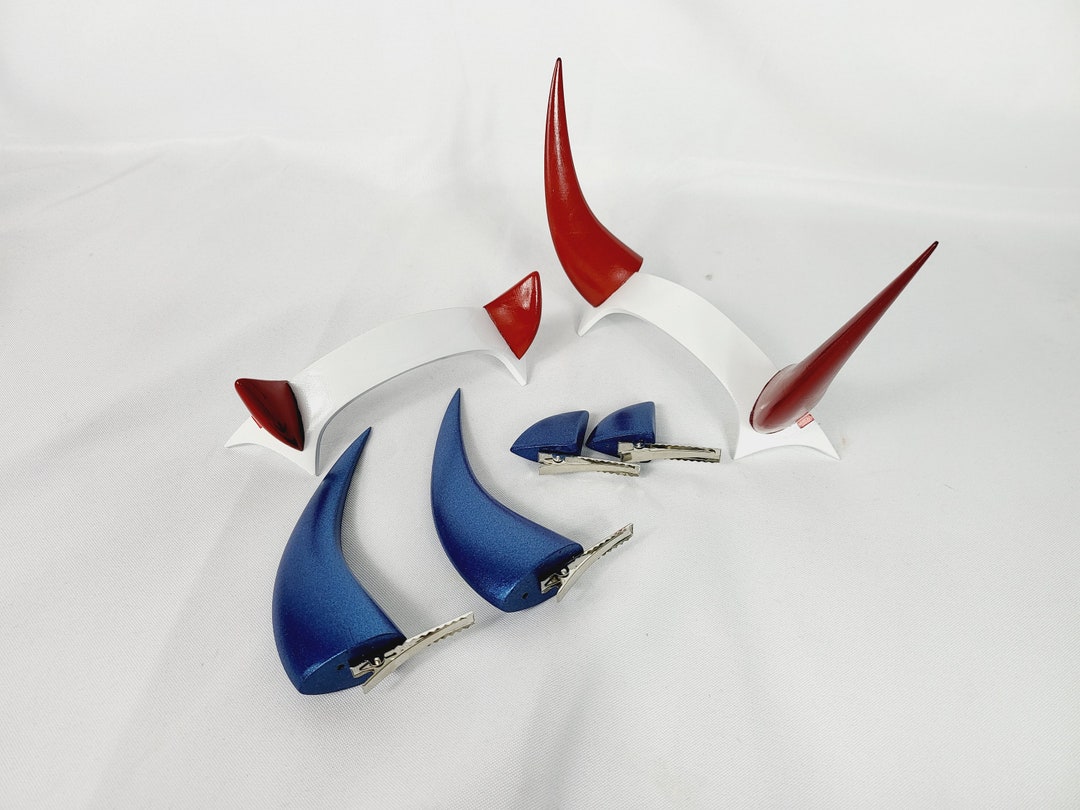 Zero Two Small and Large Hiro Horn Headband Cosplay Piece Etsy