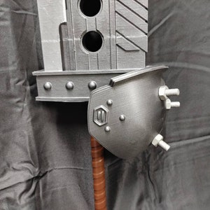 Cloud Buster Blade Shoulder Piece Remake Cosplay Piece image 5