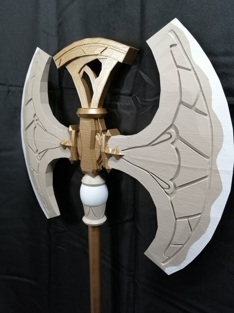 Axe of Ukonvasara FE Three Houses Lifesize Cosplay Piece Etsy