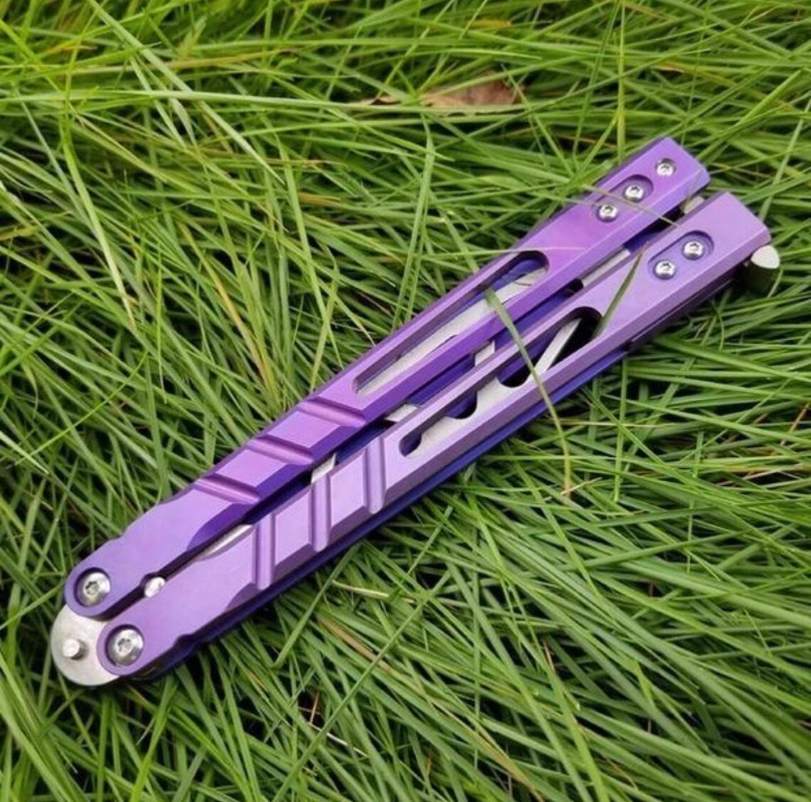 Balisong Practice BRS Alpha Beast Butterfly Trainer Knife Etsy