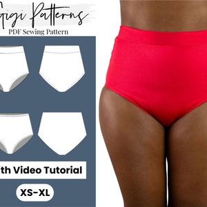 Sexy Swimsuit PatternBikini Pattern, Swimsuit Pattern, High Waisted Bikini Bottom, Modest Swimwear,  s For Women, • Swimwear  Pattern