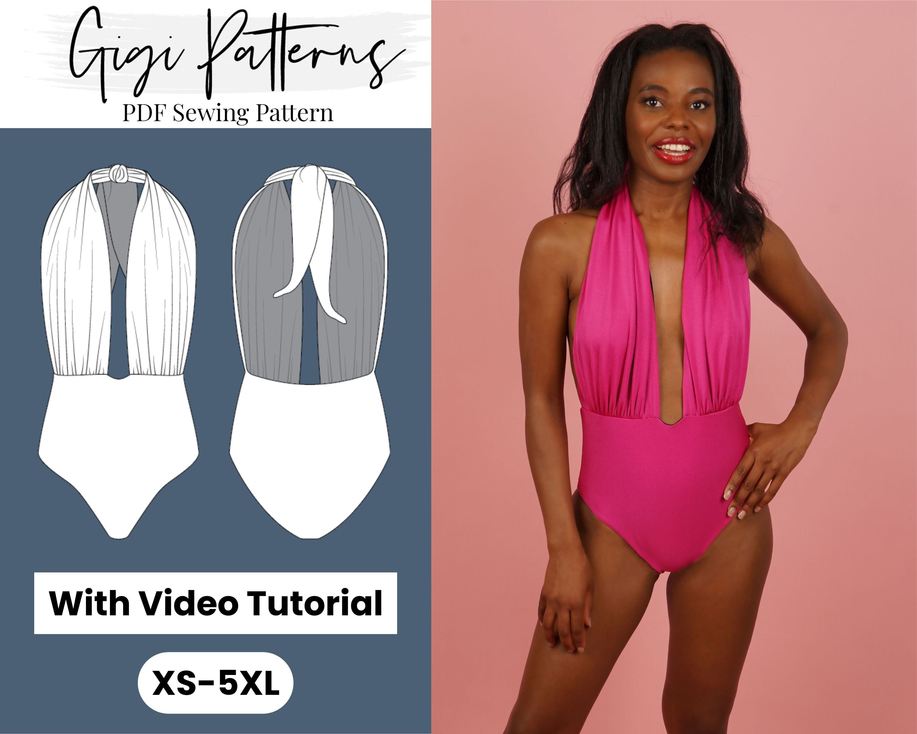 Swimsuit Pattern -  UK