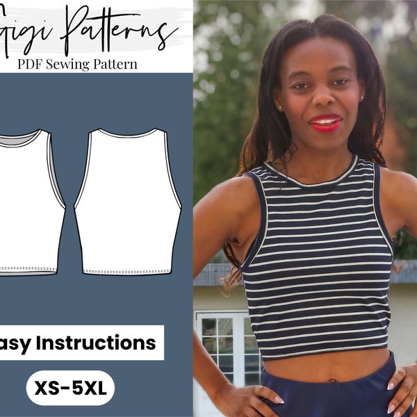 Plus Size Woven Tank Pattern - Etsy