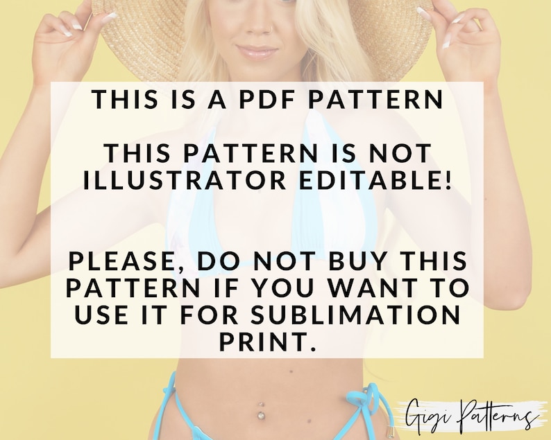 Lingerie Pattern, Sewing Patterns Brazilian Tanga Micro Thong Style 2 PDF Lingerie Pattern Women's PDF Lingerie Patterns image 5