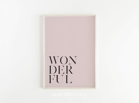Wonderful Positive Quotes Tumblr Room Decor Pink Summer Quotes Instant Download Modern Wall Art Scandinavian Poster Typography Print