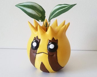 Pokemon Sunkern Planter with Drainage