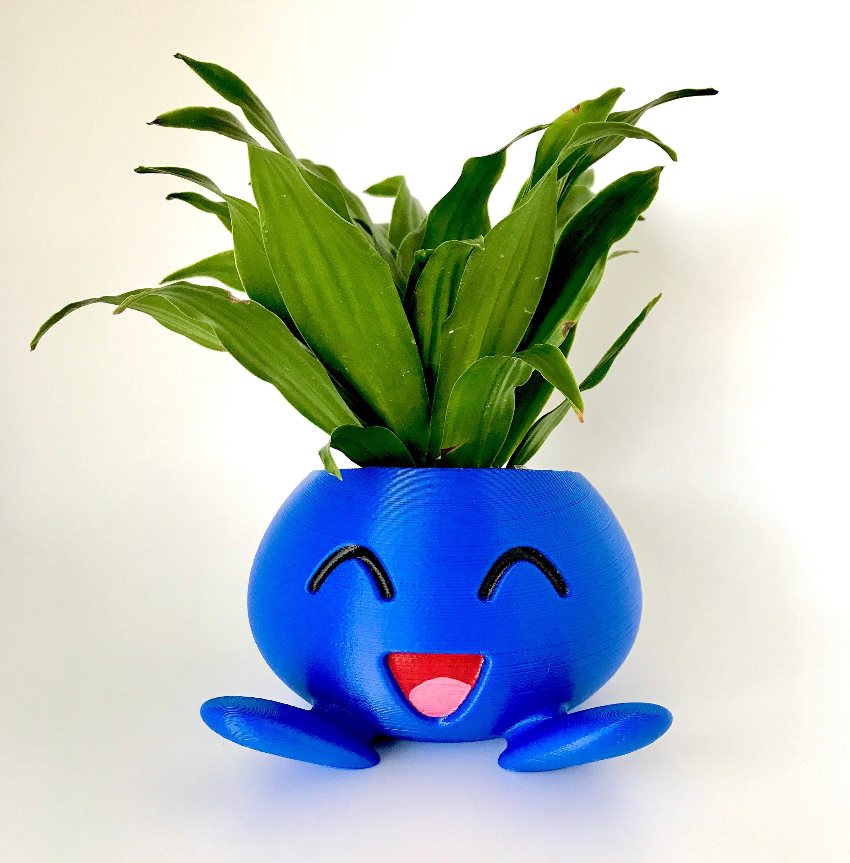 Pokemon Oddish Planter – Hand-painted PLA, Drainage Hole - Etsy