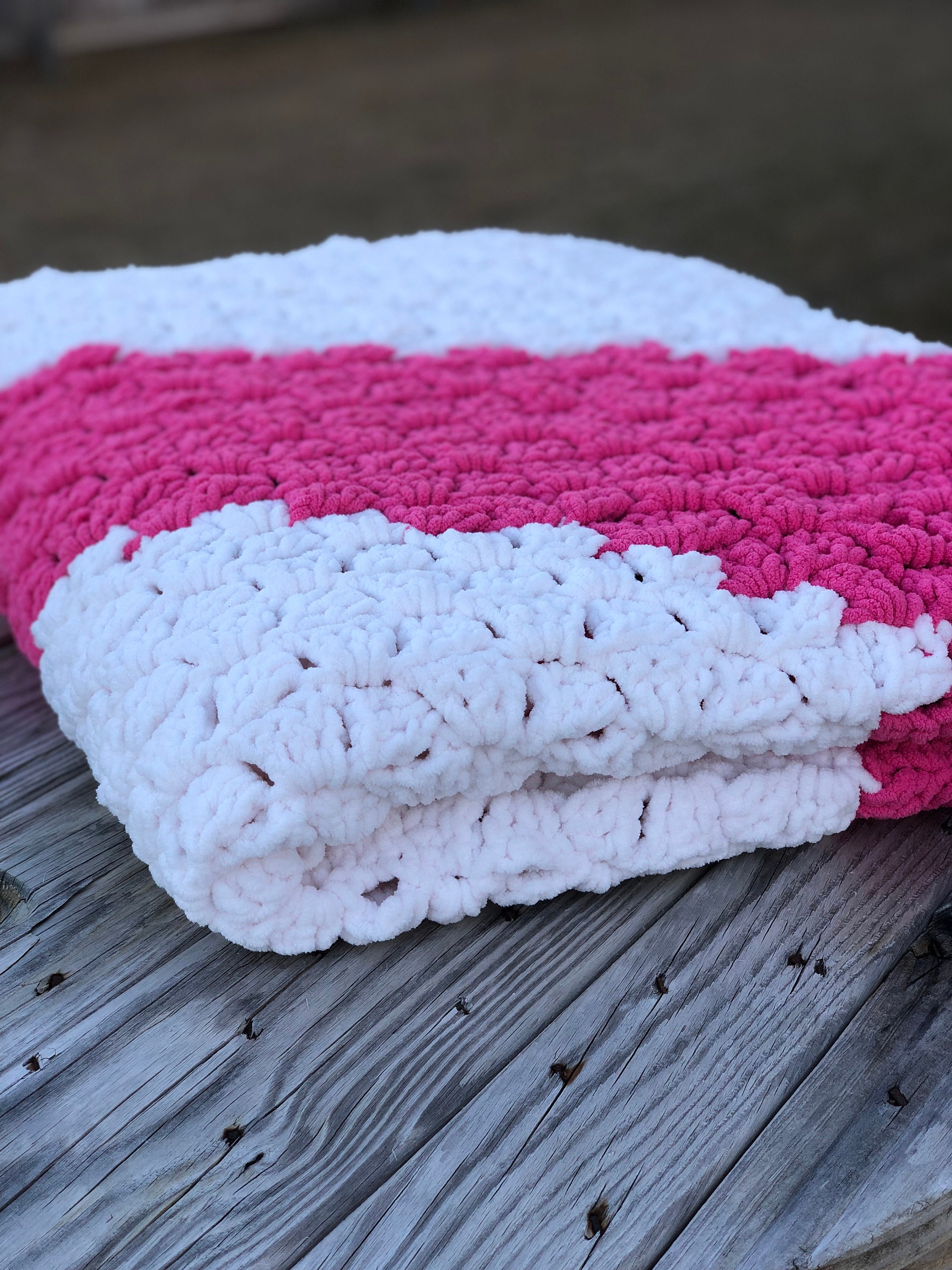 Awareness Ribbon Crochet Blanket Pattern C2C Graph Pattern Crochet