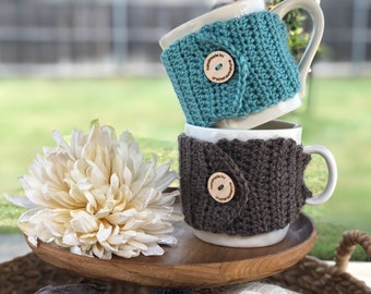 Crochet Cup Cozy Pattern - Cozy Crochet - Crochet Pattern - Cup Cozy - Cup Cozy Pattern - Crochet Cup Cozy - Crochet