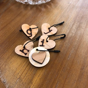 Stitch Marker - Crochet Stitch Marker - Knit Stitch Marker - Lettered Wood Stitch Marker - Wood Stitch Marker - Knit Marker - Crochet Marker